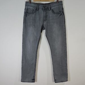 Buffalo 34x31 Gray Slim Fit Jeans